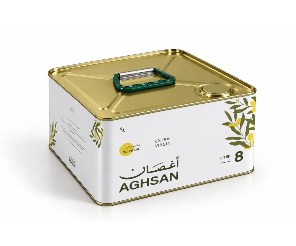 زيت زيتون أغصان 8 لتر